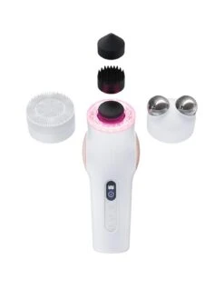 Therabody TheraGun TheraFace Pro All In One Facial And Skin Device With 50ml Gel White Set