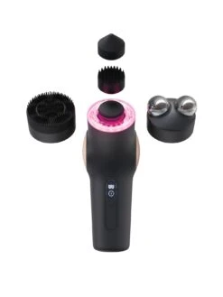 Therabody TheraFace Pro All In One Facial And Skin Device With 50ml Gel Set - Black