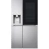 LG InstaView ThinQ GSXV91BSAE Wifi Connected American-Style Fridge Freezer - Stainless Steel - E Rated