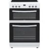 Swan SX158160W Freestanding 60cm Wide Double Oven Electric Cooker - White