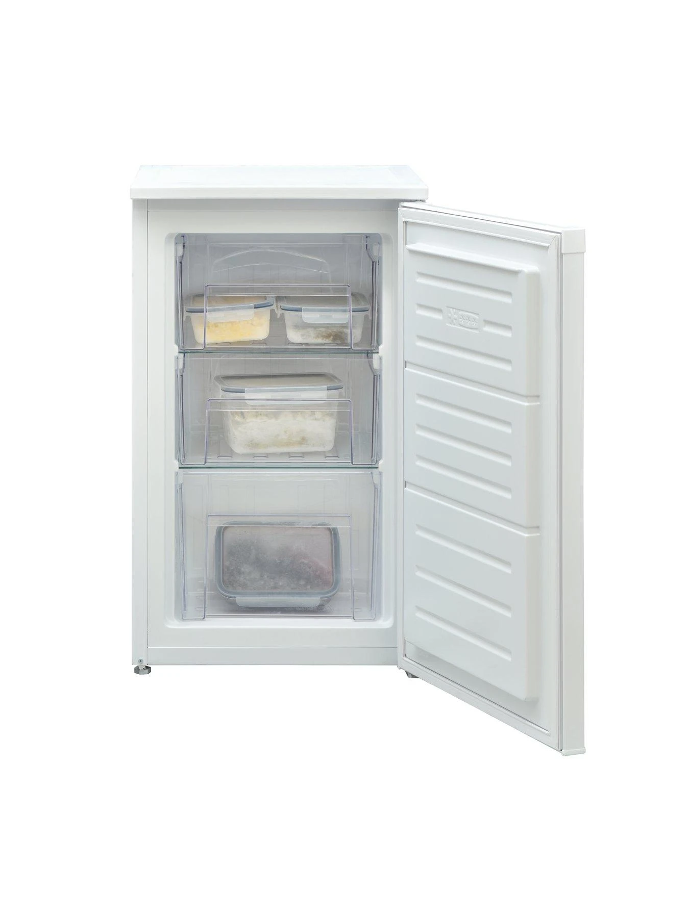 Swan SR15830W 48cm Wide Freestanding Under-Counter Freezer - White - Image 2
