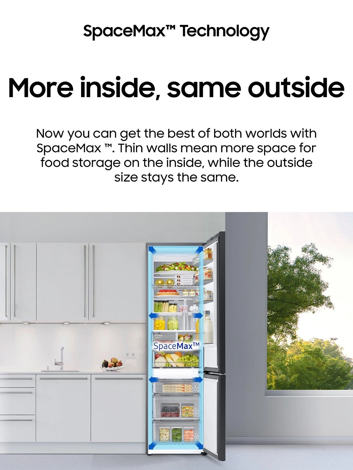 Samsung BRB26600FWW/EU Integrated Fridge Freezer With Total No Frost - White - Image 3