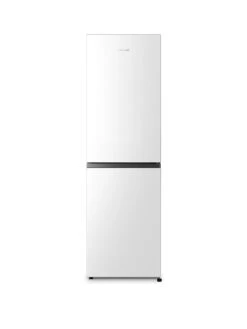 Hisense RB327N4BWE 55cm Wide Total No Frost Freestanding Fridge Freezer - White