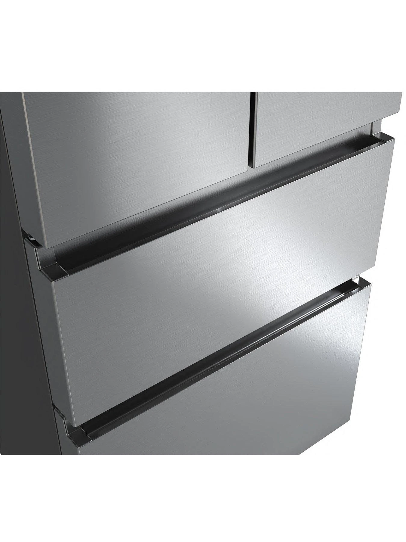 Hisense RF632N4BCF 70cm Wide French Door Fridge Freezer - Stainless Steel - Image 3