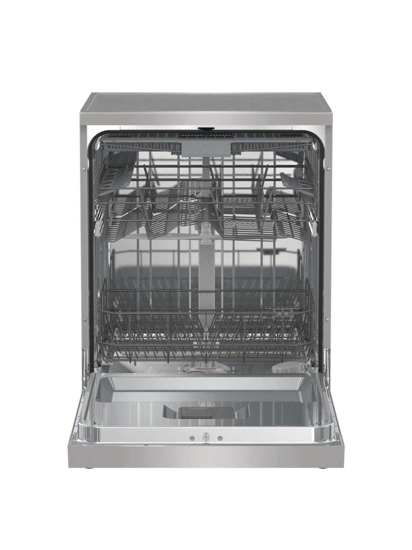 Hisense HS643D60XUK 16-Place Freestanding Dishwasher With Cutlery Tray - Stainless Steel - Image 4