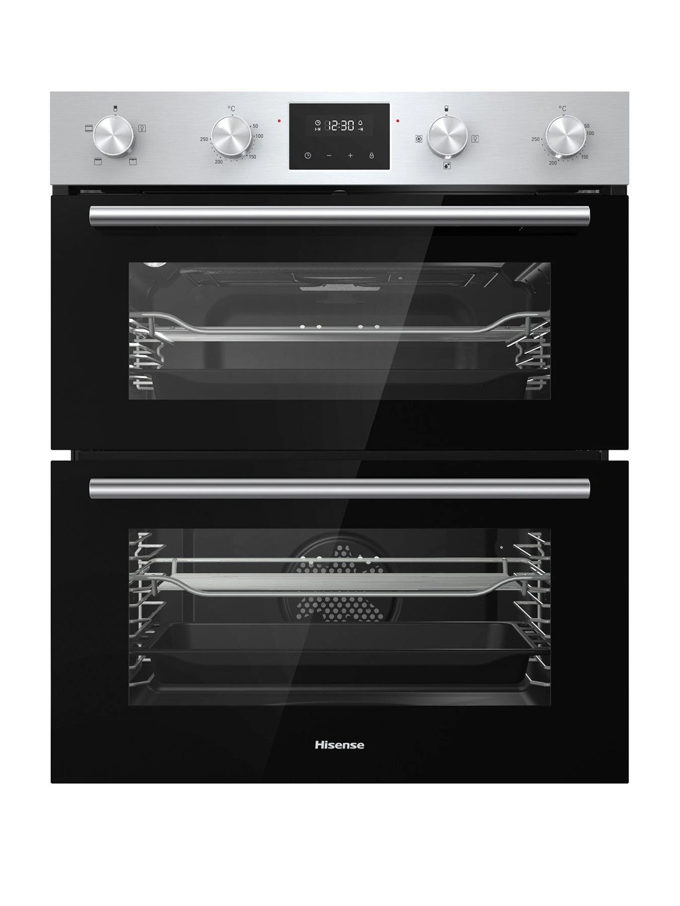 Hisense BID75211XUK Built-Under Double Oven - Stainless Steel