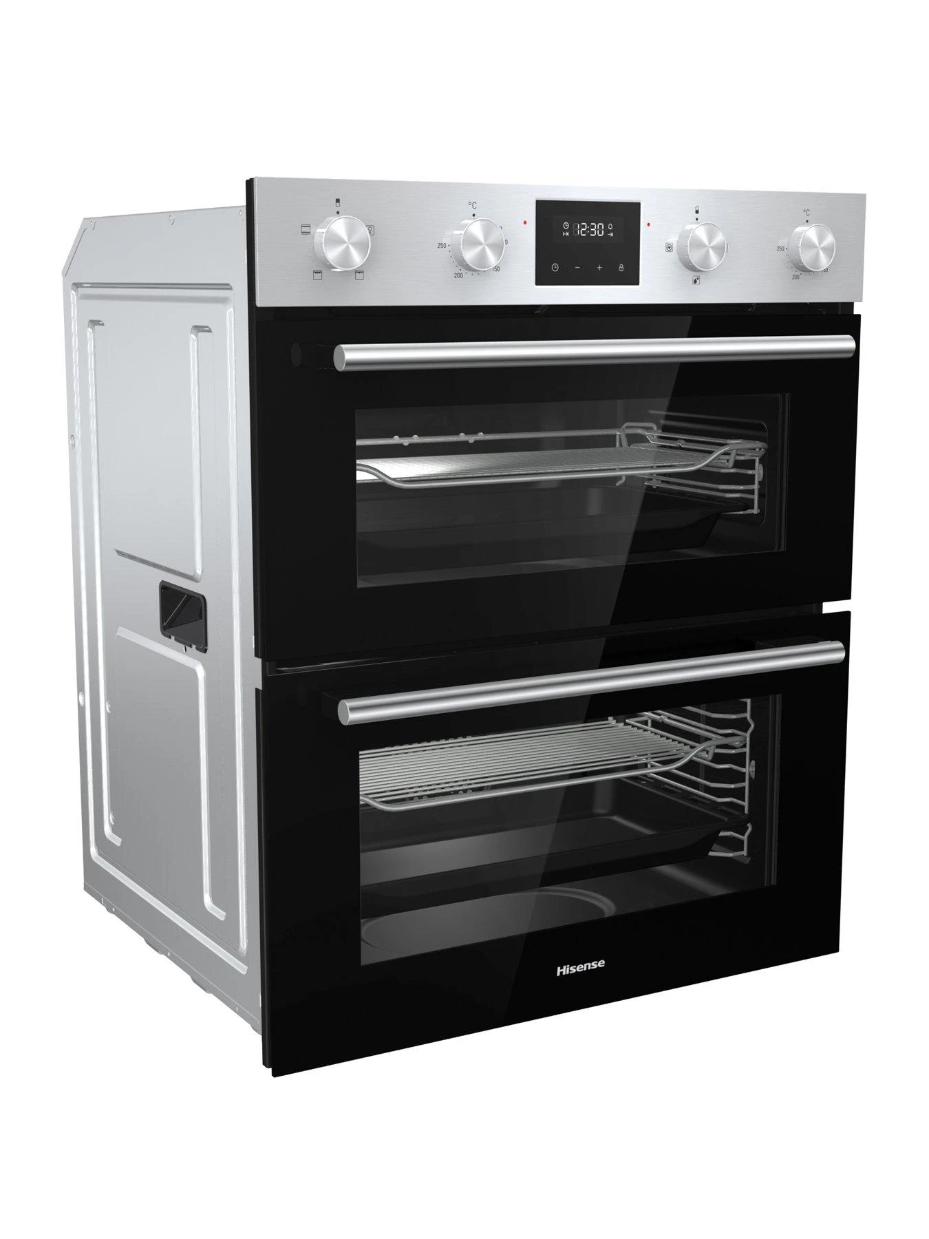 Hisense BID75211XUK Built-Under Double Oven - Stainless Steel - Image 3