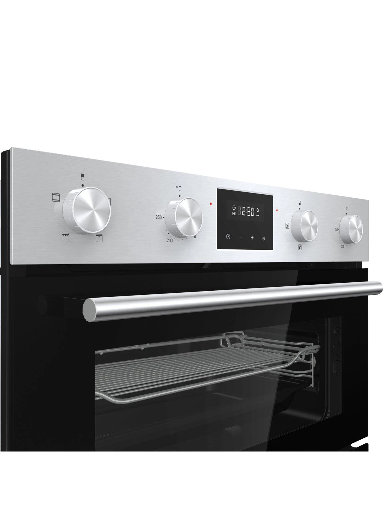 Hisense BID75211XUK Built-Under Double Oven - Stainless Steel - Image 5