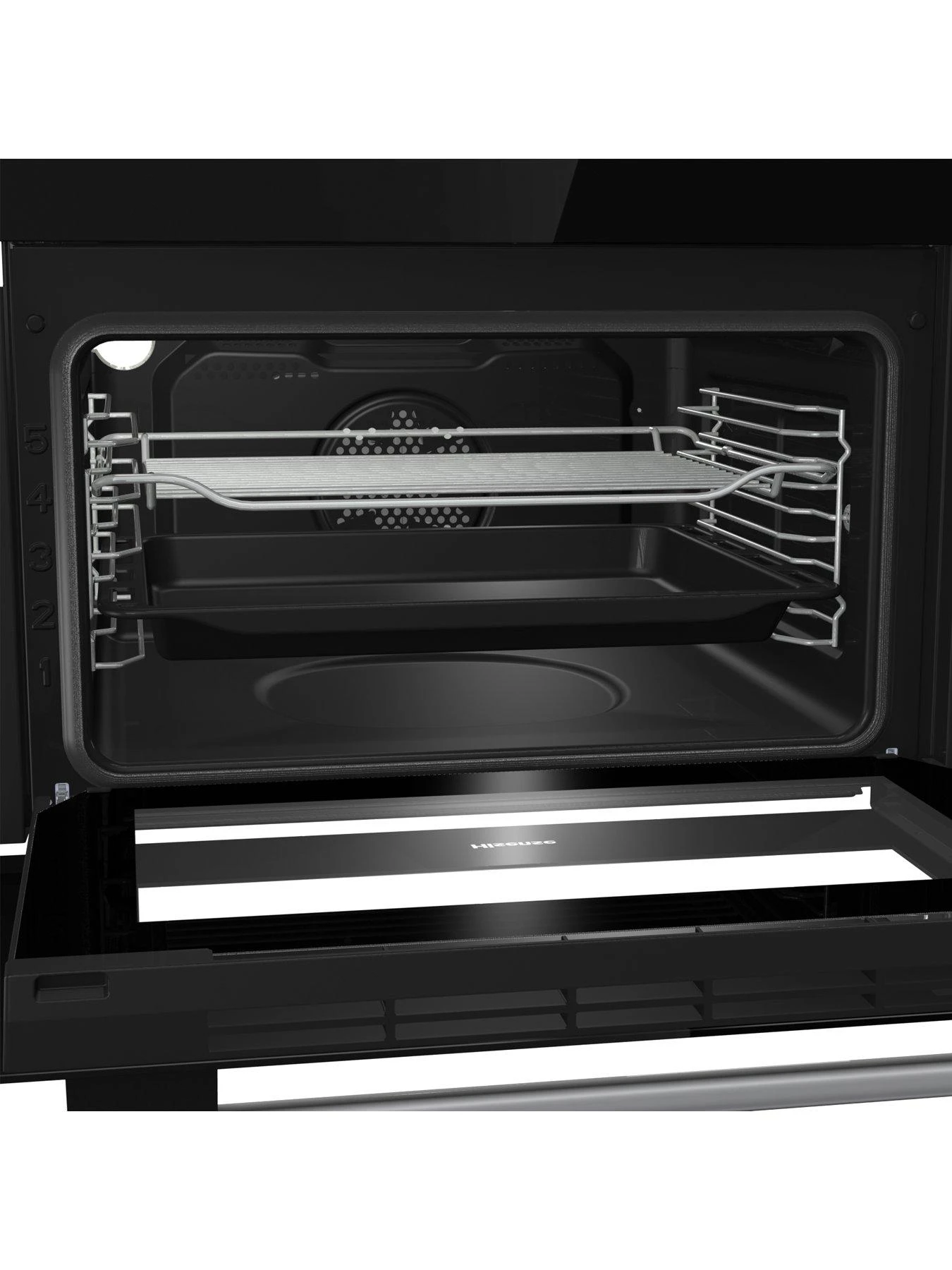 Hisense BID75211XUK Built-Under Double Oven - Stainless Steel - Image 6