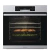Hisense BSA65222AXUK 77-Litre Single Electric Oven With Steam Bake Function - Stainless Steel