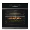 Hisense BSA63222ABUK 77-Litre Single Electric Oven With Steam Bake Function - Black