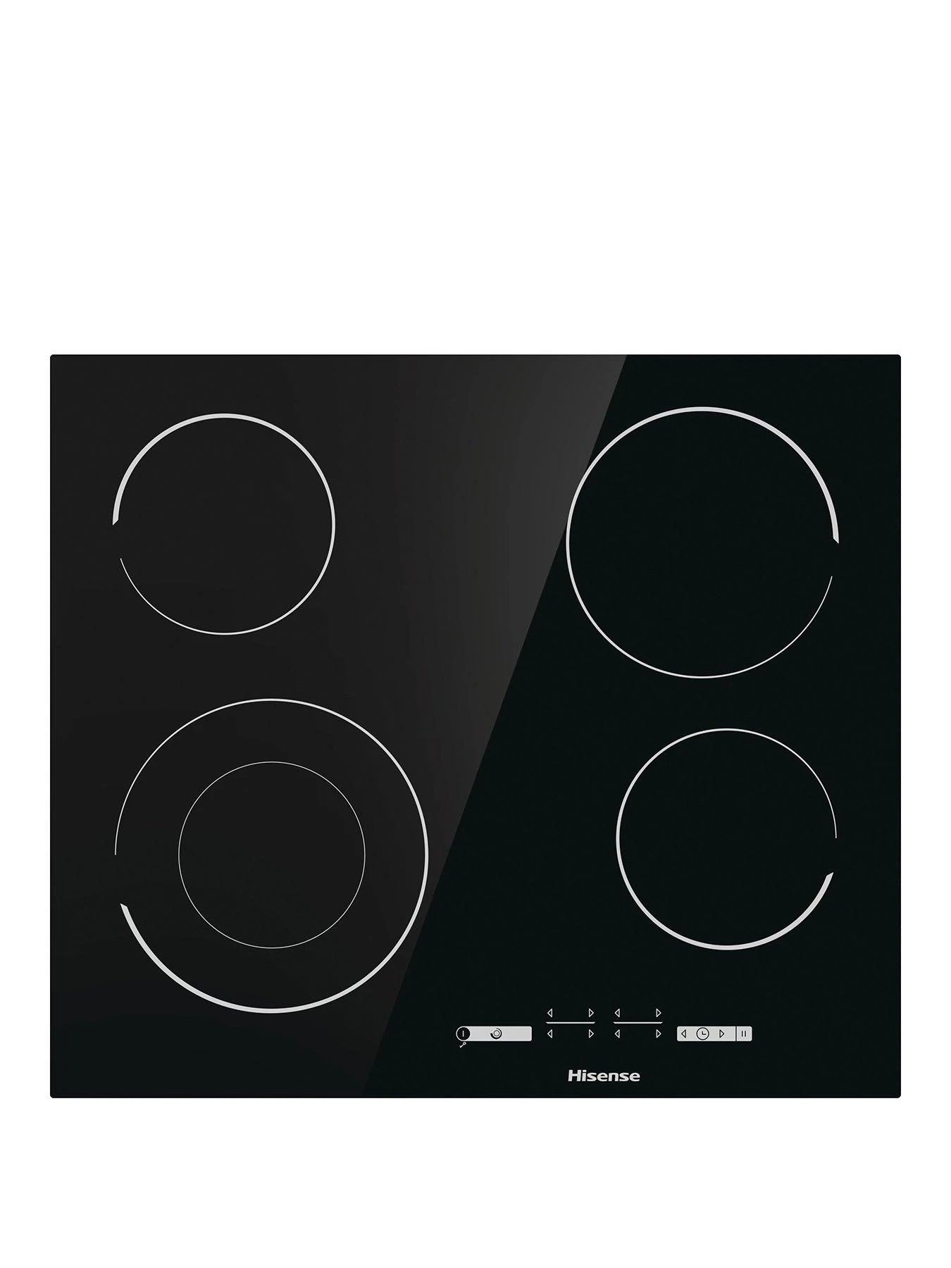 Hisense E6432C 60cm Wide Ceramic Hob - Black