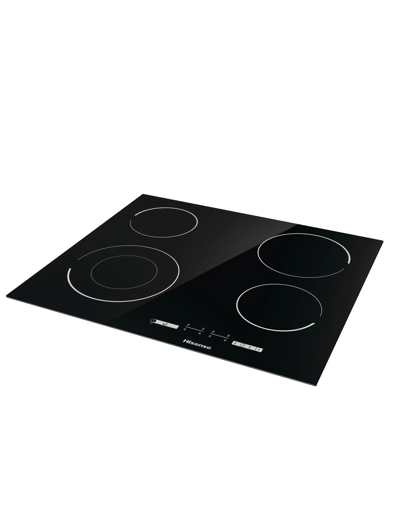Hisense E6432C 60cm Wide Ceramic Hob - Black - Image 3