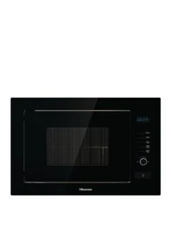 Hisense HB25MOBX7GUK Built-in Microwave With Grill - Black