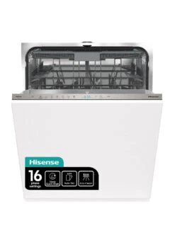 Hisense HV643D60UK 16-Place Integrated Dishwasher