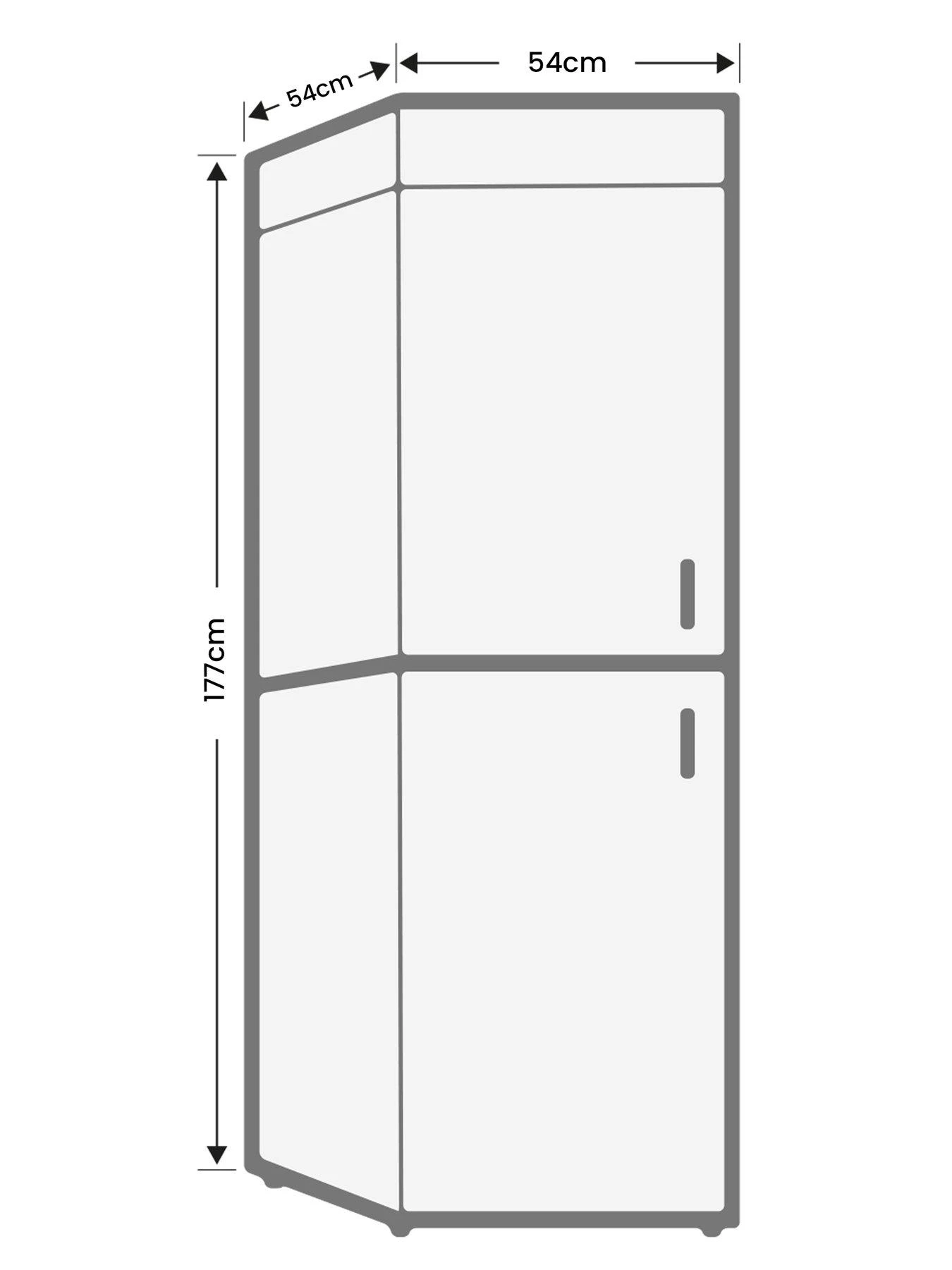 Hoover HOBL185FK Integrated Low Frost Fridge Freezer, 177cm High - White - Image 7