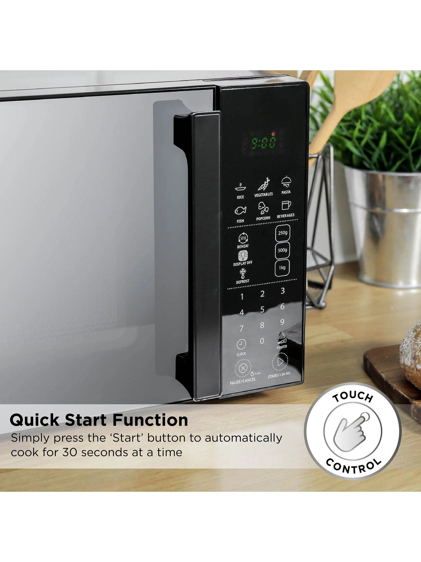 Russell Hobbs RHMT2004B 20-Litre 800W Digital Microwave - Image 7