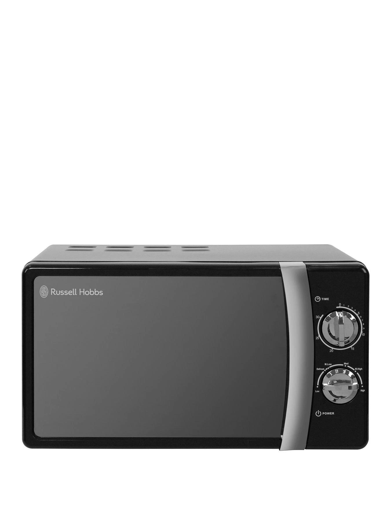 Russell Hobbs RHMM701B 17-Litre Manual Microwave - Jet Black