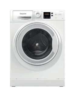 Hotpoint NSWM965CWUKN 9kg Load, 1600rpm Spin Washing Machine - White