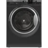 Hotpoint NSWM1045CBSUKN 10kg Load, 1400rpm Spin Washing Machine - Black