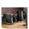 Russell Hobbs Groove Kettle & Toaster Bundle - Black