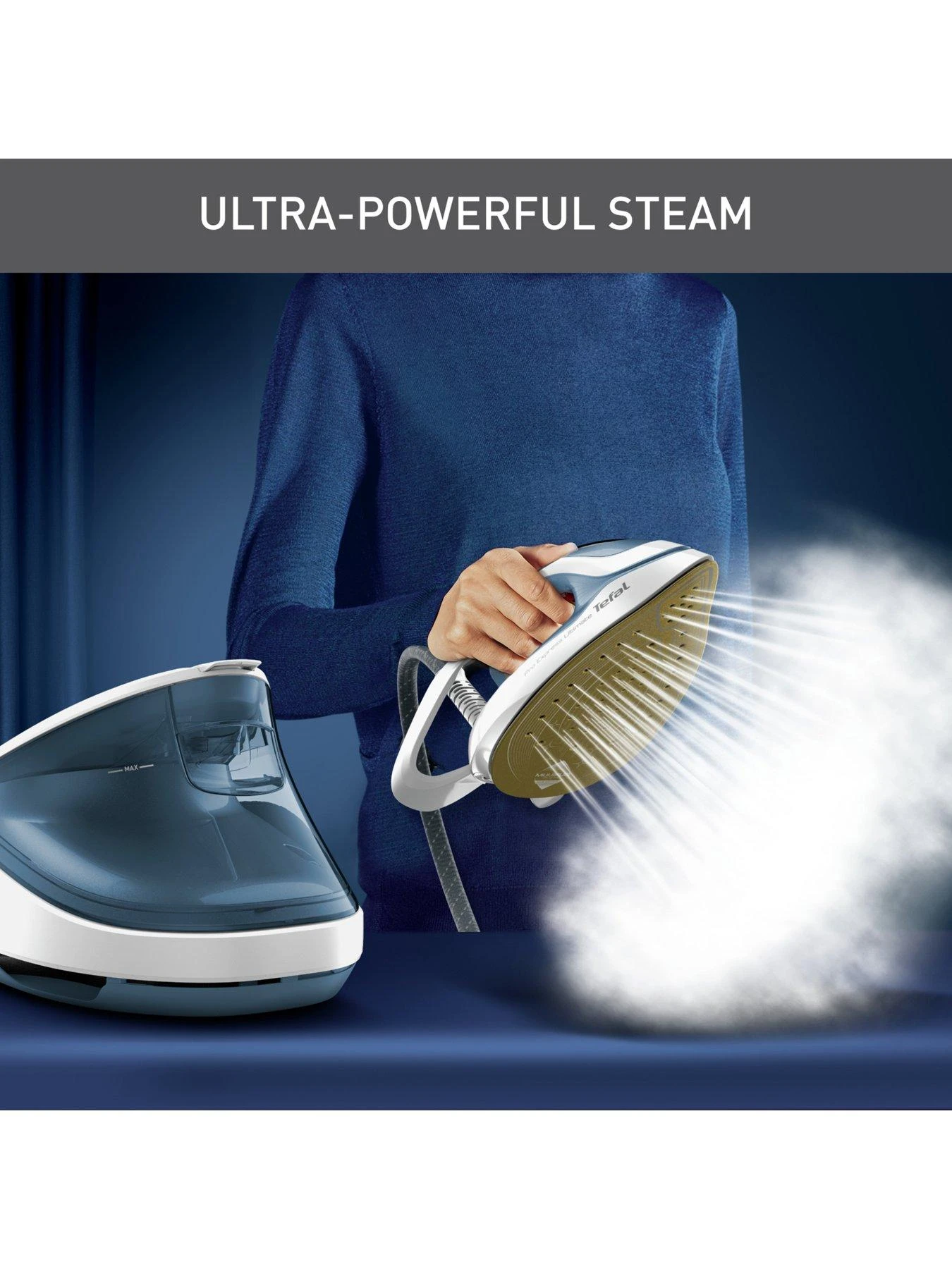 Tefal Steam Generator Iron 1.2L Pro Express Ultimate GV9710 - Image 2