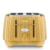 DeLonghi Ballerina 4-Slice Toaster - Yellow