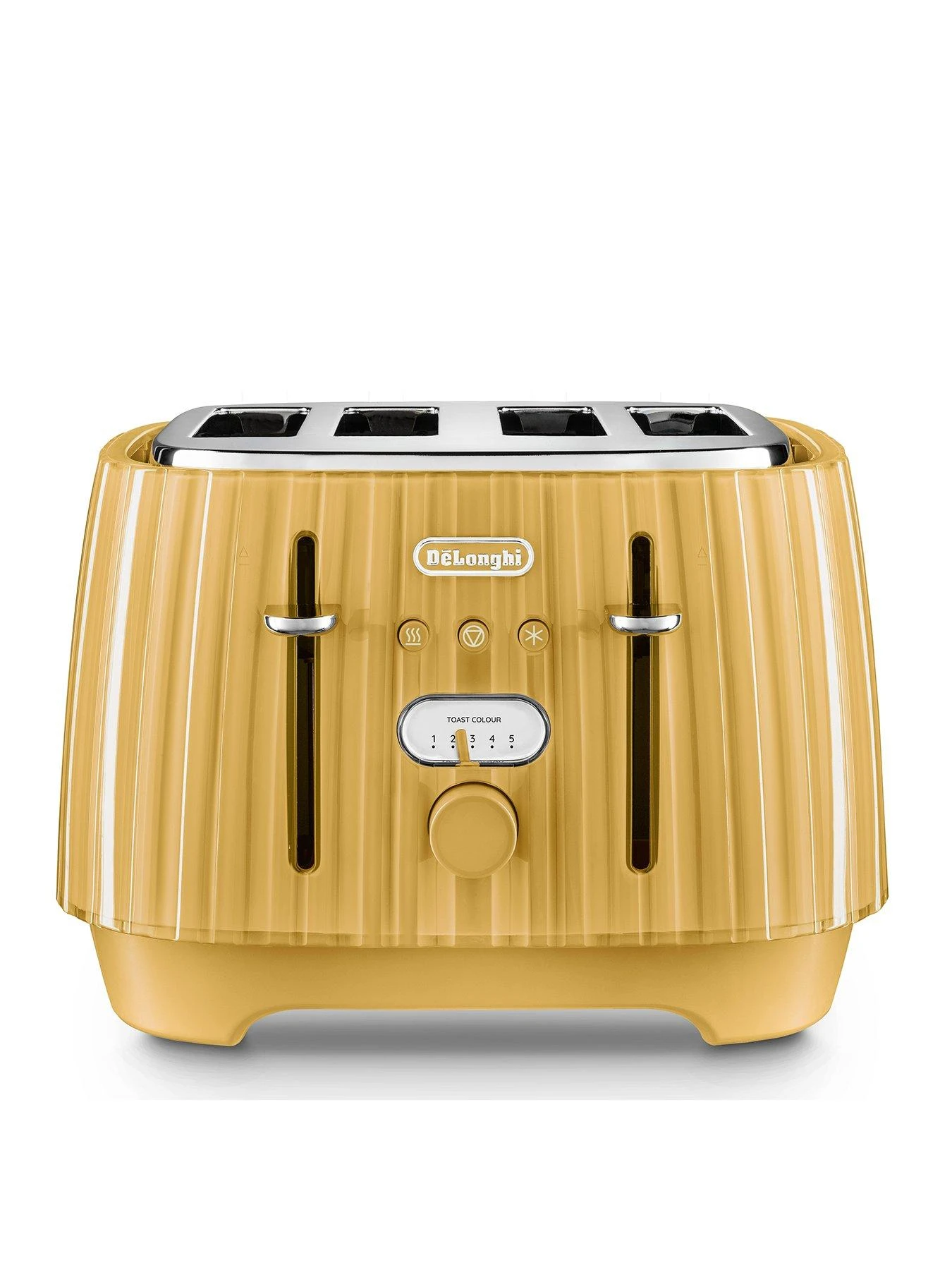 DeLonghi Ballerina 4-Slice Toaster - Yellow