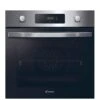 Candy FIDCX405 Built In 65 Litre, Fan Oven With Easy Clean Enamel - Black Glass With Stainless Steel