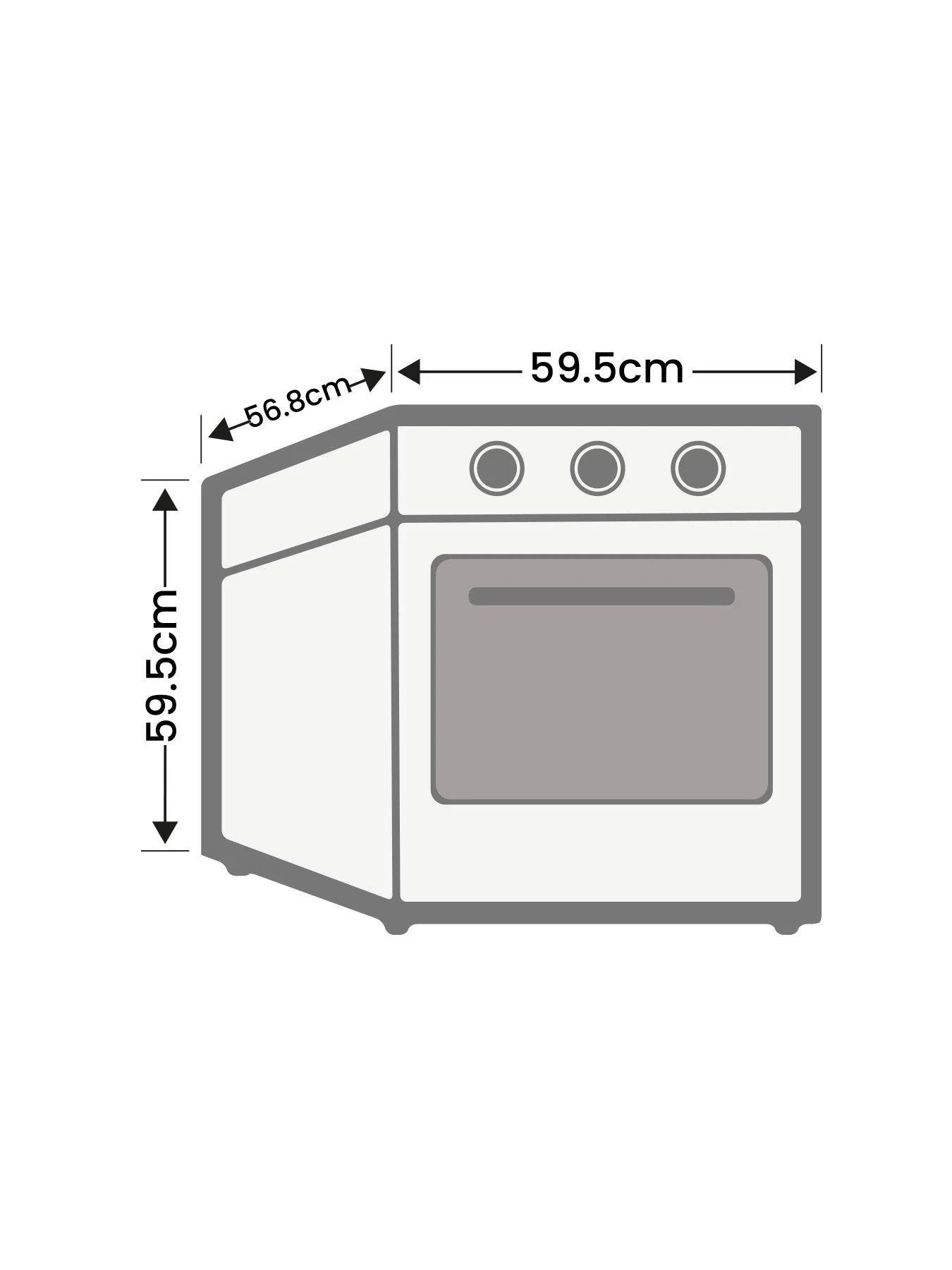 Candy FIDCX615 Built In 70 Litre, Multi-Function Oven With Aquactiva System - Black Glass With Stainless Steel - Image 7