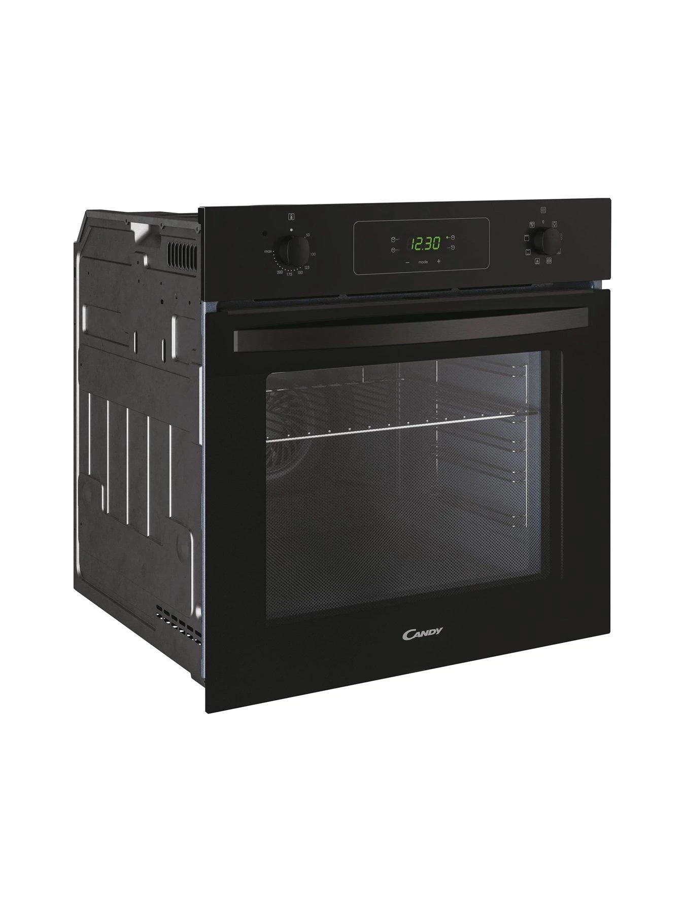 Candy FIDCN615/1 Built In 70 Litre, Multi-Function With Aquactiva System - Black - Image 2