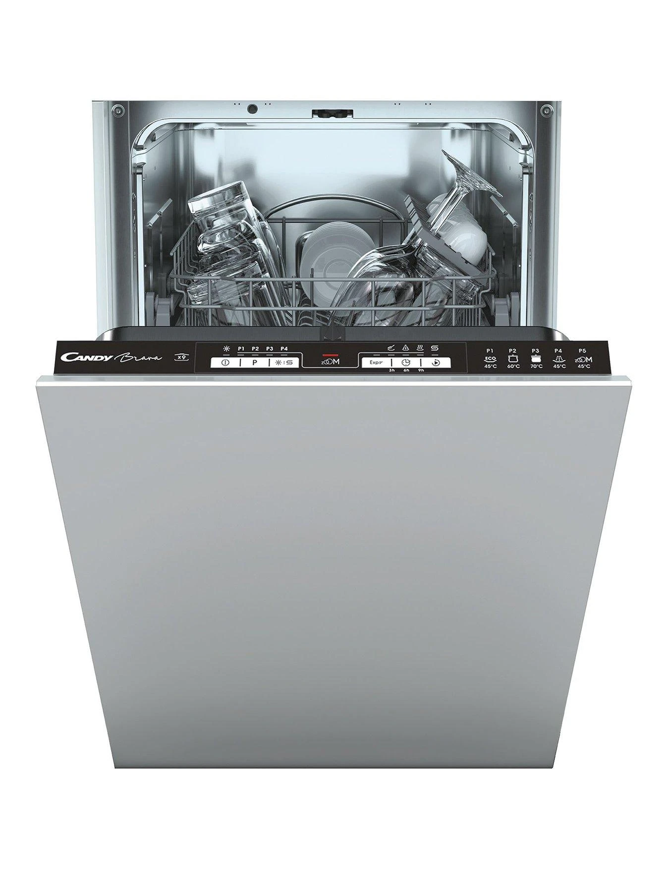 Candy CDIH 1L949-80 Slimline Fully Integrated Dishwasher - 9-Place Settings