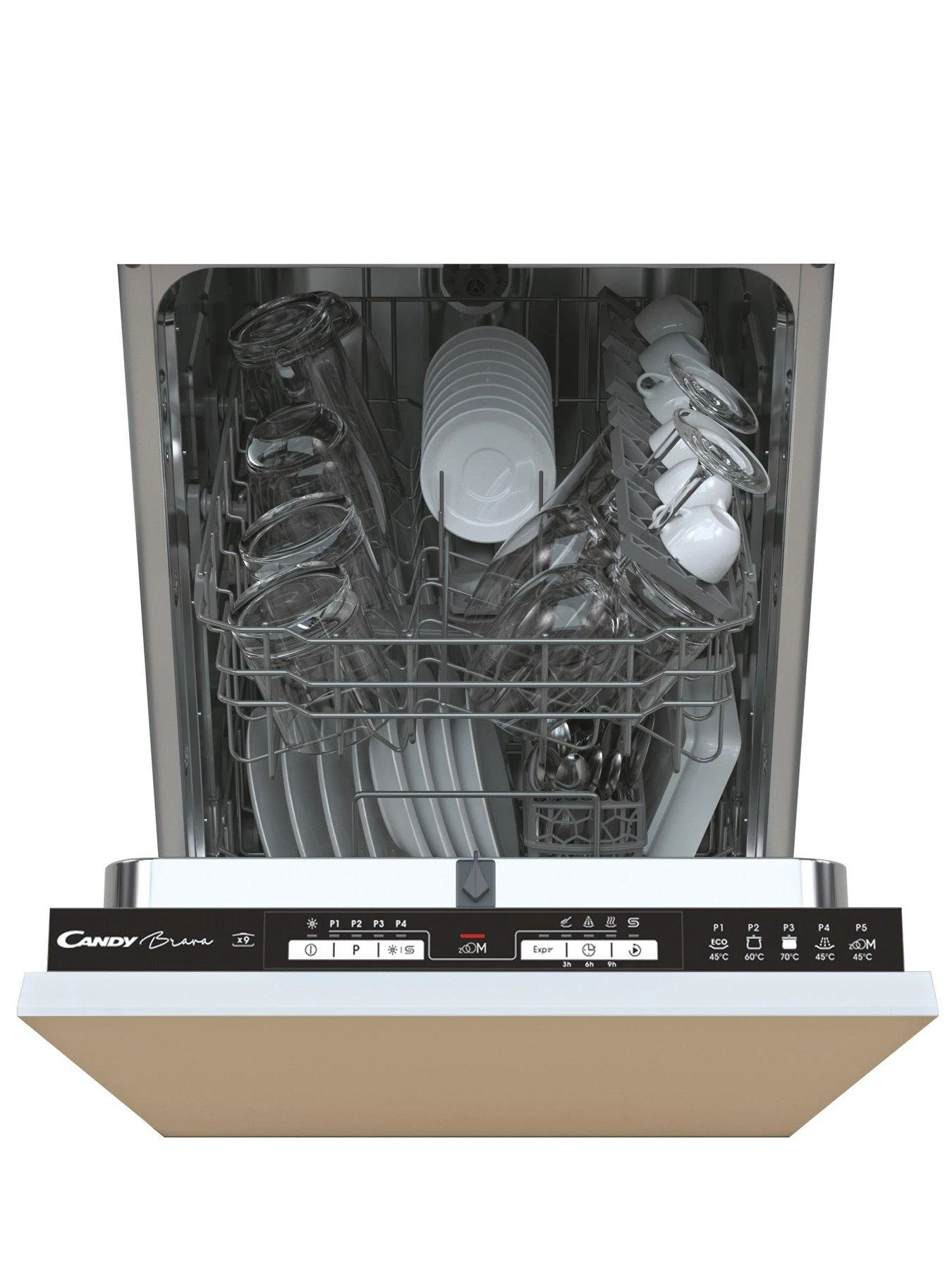 Candy CDIH 1L949-80 Slimline Fully Integrated Dishwasher - 9-Place Settings - Image 2
