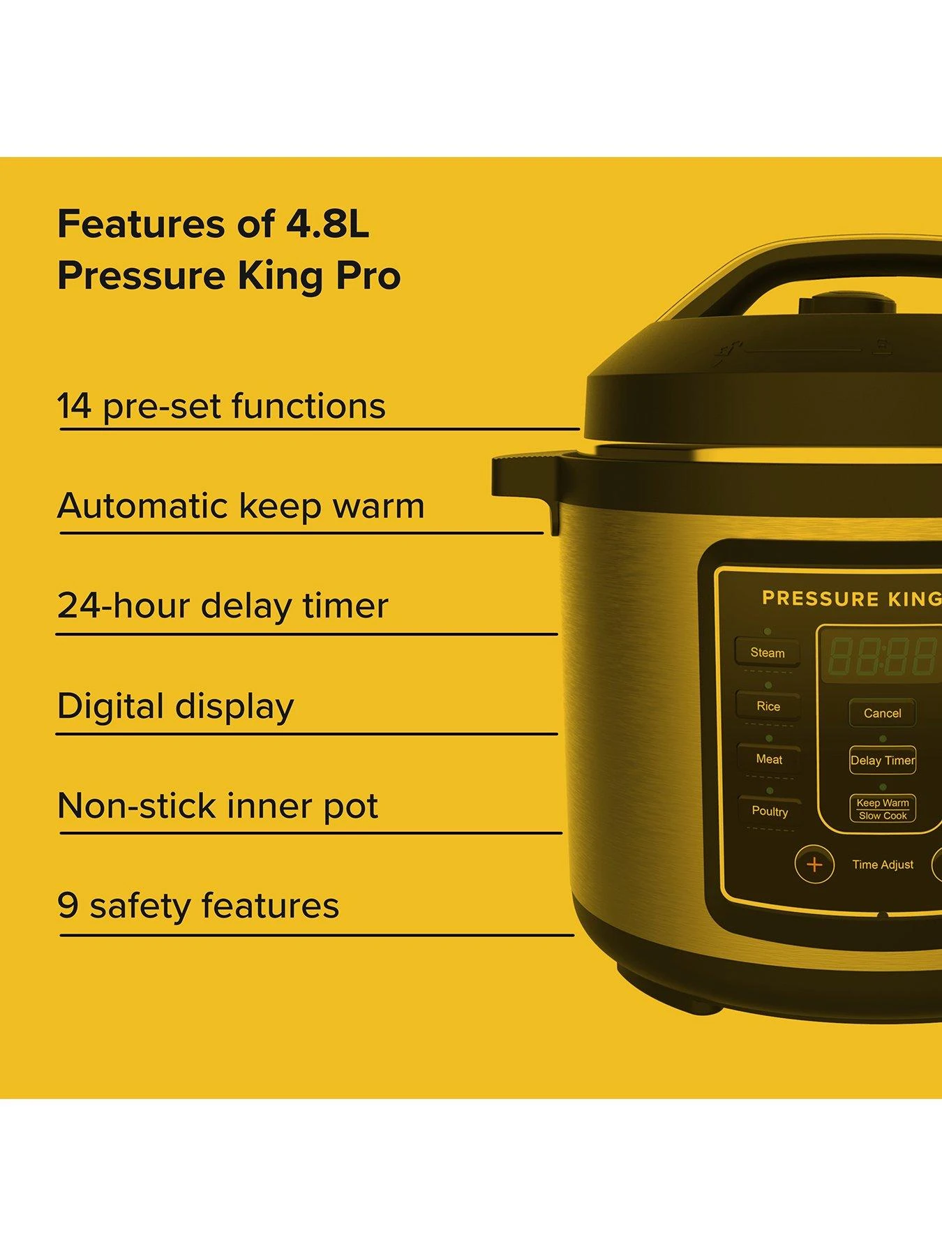 Drew & Cole Pressure King Pro 4.8L - Image 5