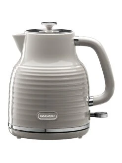 Daewoo Sienna 1.7L 3kW Jug Kettle - Taupe