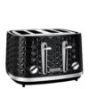 Morphy Richards Vector 248131 4-Slice Toaster - Black
