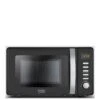 Beko 20L 800W Retro Compact Microwave In Black