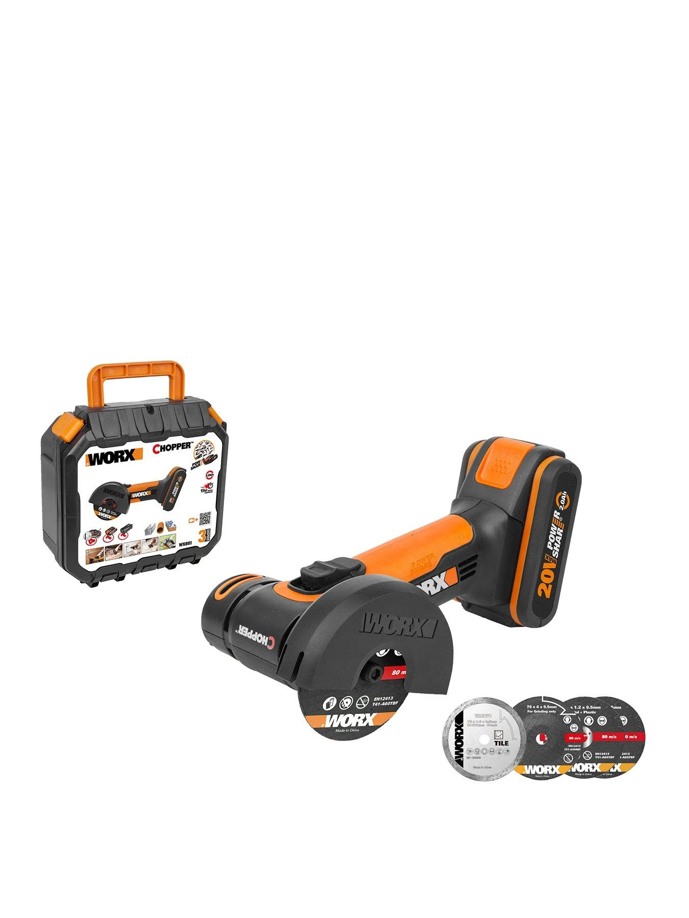 Worx 20V Cordless Mini Cutter: WX801