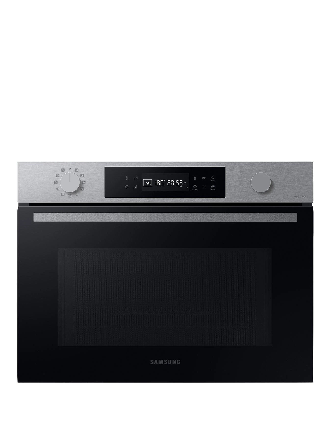 Samsung Series 4 NQ5B4553FBS/U4 Built-in Compact Combination Microwave - Stainless Steel