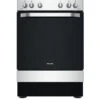Hotpoint HS67G2PMX 60cm, Single Gas Cooker With Gas Hob - Inox