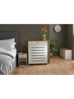 Lloyd Pascal Henley Mini Radiator Cover Cream/oak