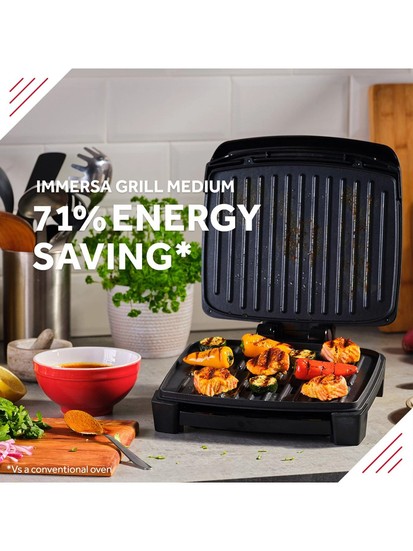 George Foreman Immersa Grill Medium - 28310 - Image 2