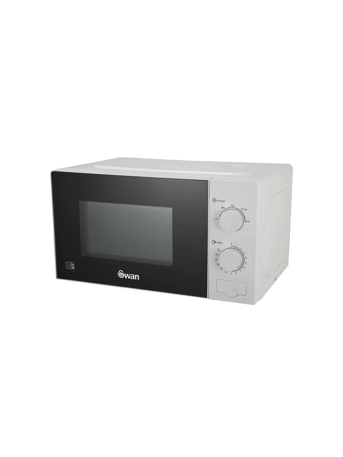 Swan 20L 700W Manual Microwave- White - Image 6
