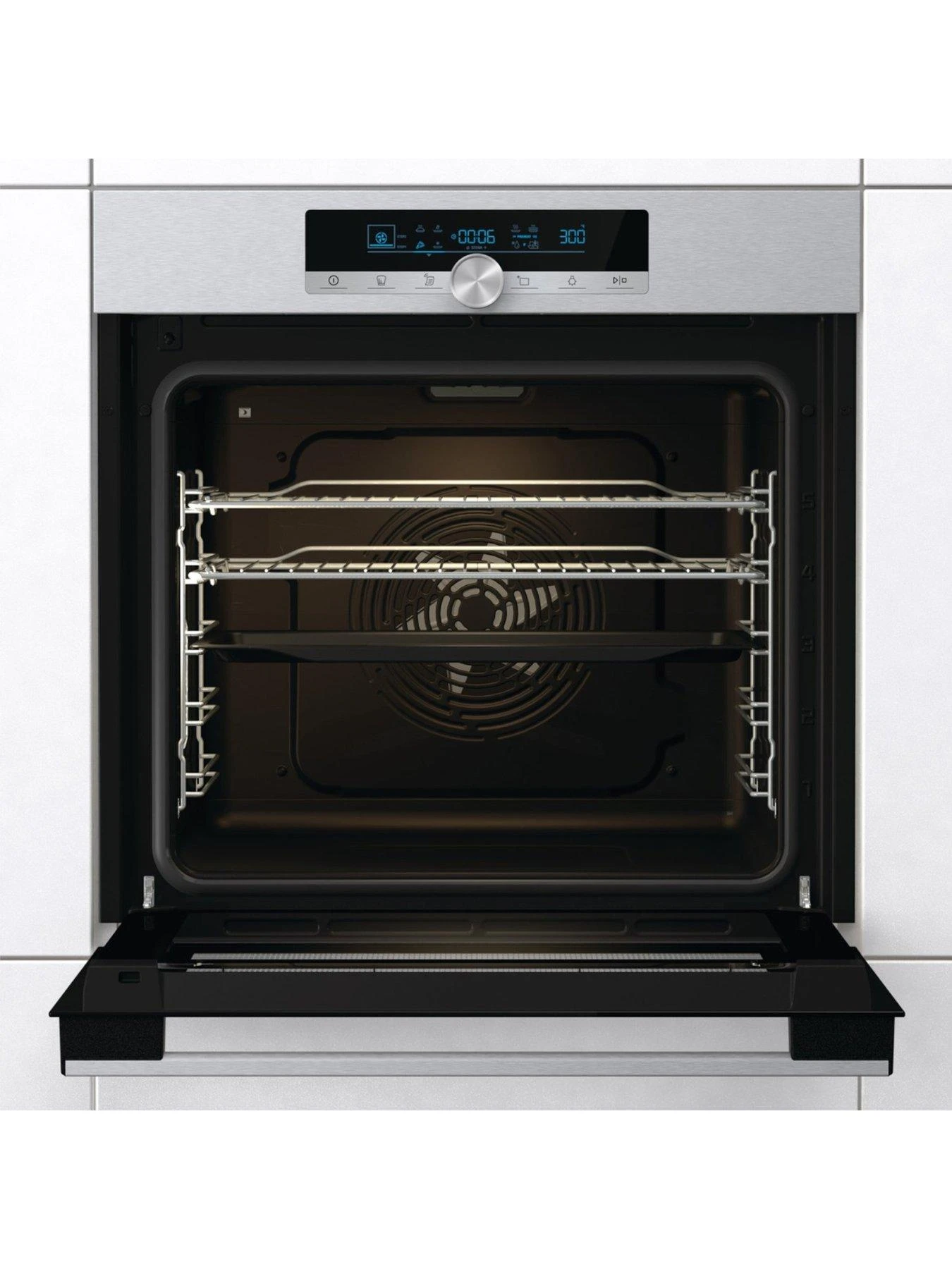 Hisense BSA65332AX Built In Electric Single Oven - Stainless Steel - Image 3