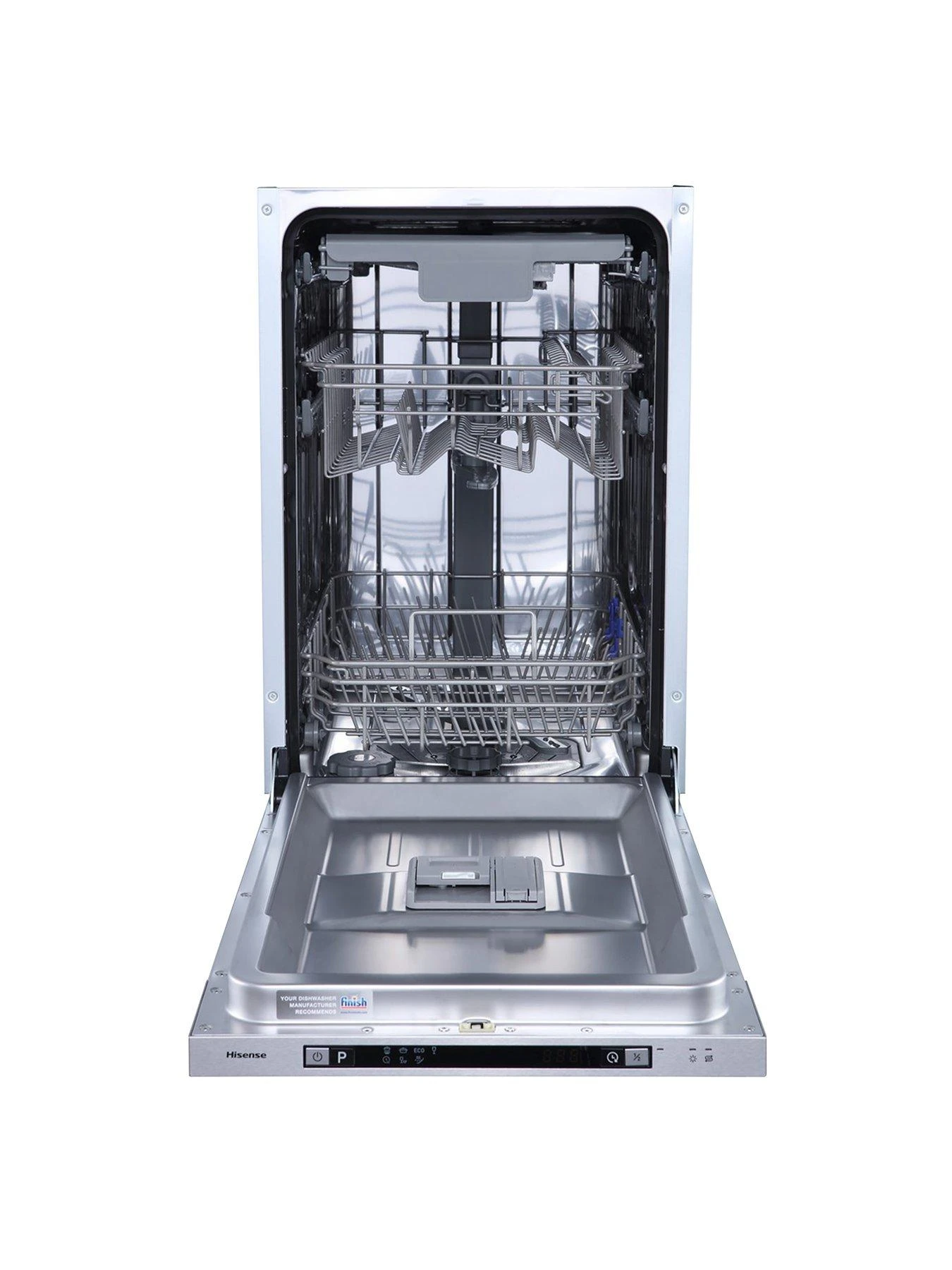Hisense HV523E15UK Slimline Fully Integrated 30-Minute Quick Wash, 10 Place Dishwasher - Image 4