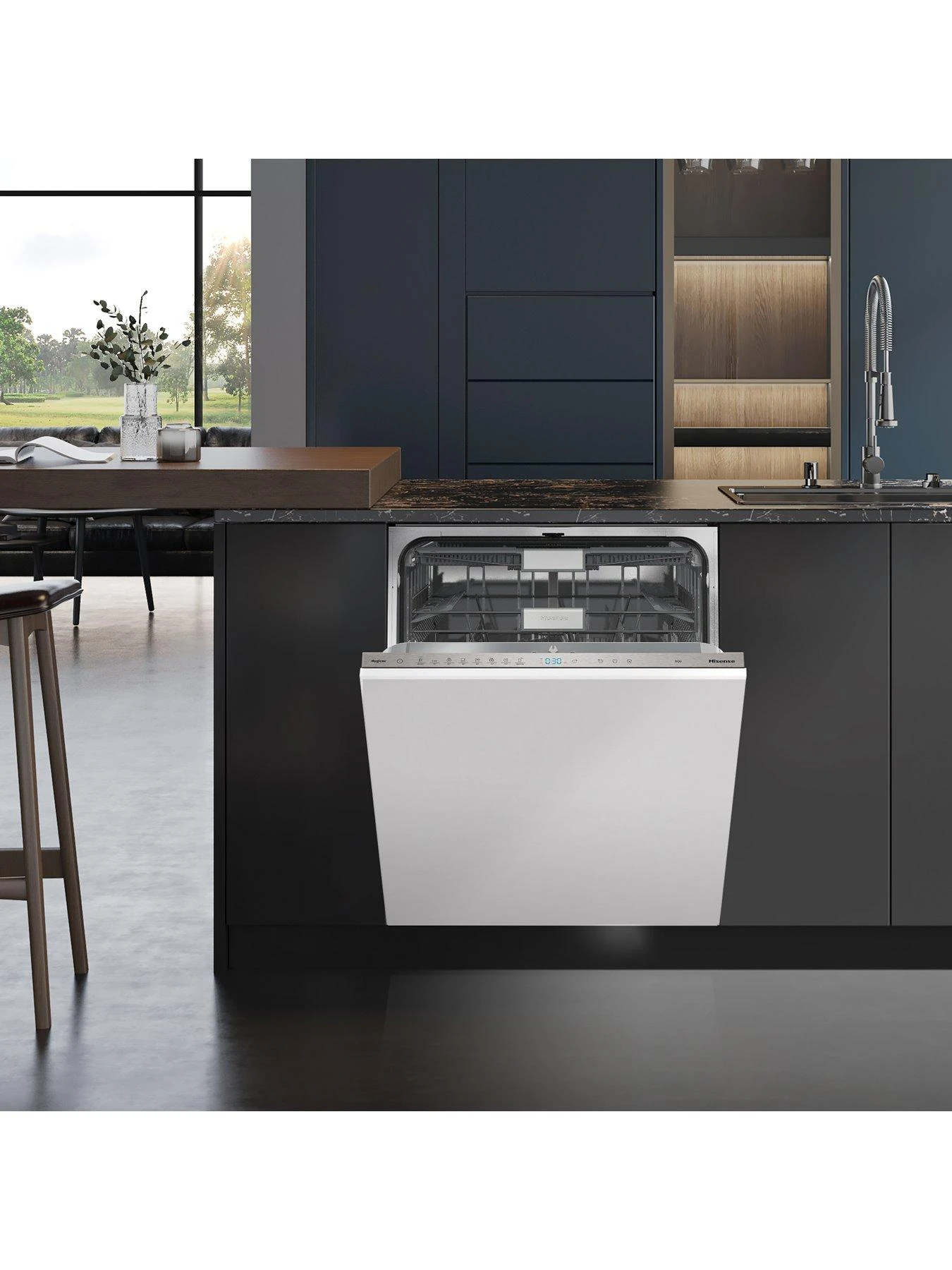 Hisense HV673C61UK Fullsize 16-Place Fully Integrated Dishwasher - Image 5