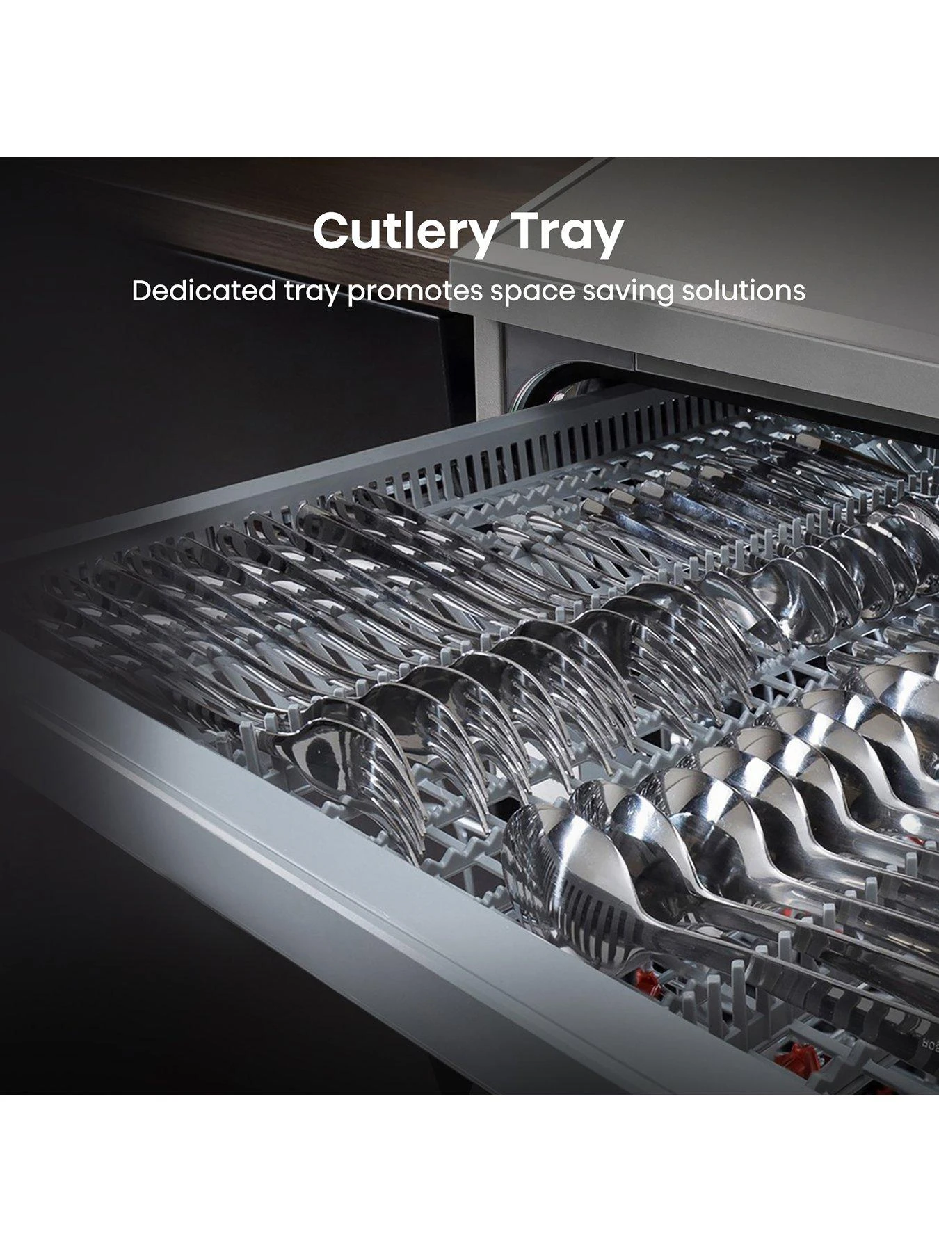 Hisense HS523E15XUK Slimline 30-Minute Quick Wash, 10 Place Dishwasher – Stainless Steel - Image 5