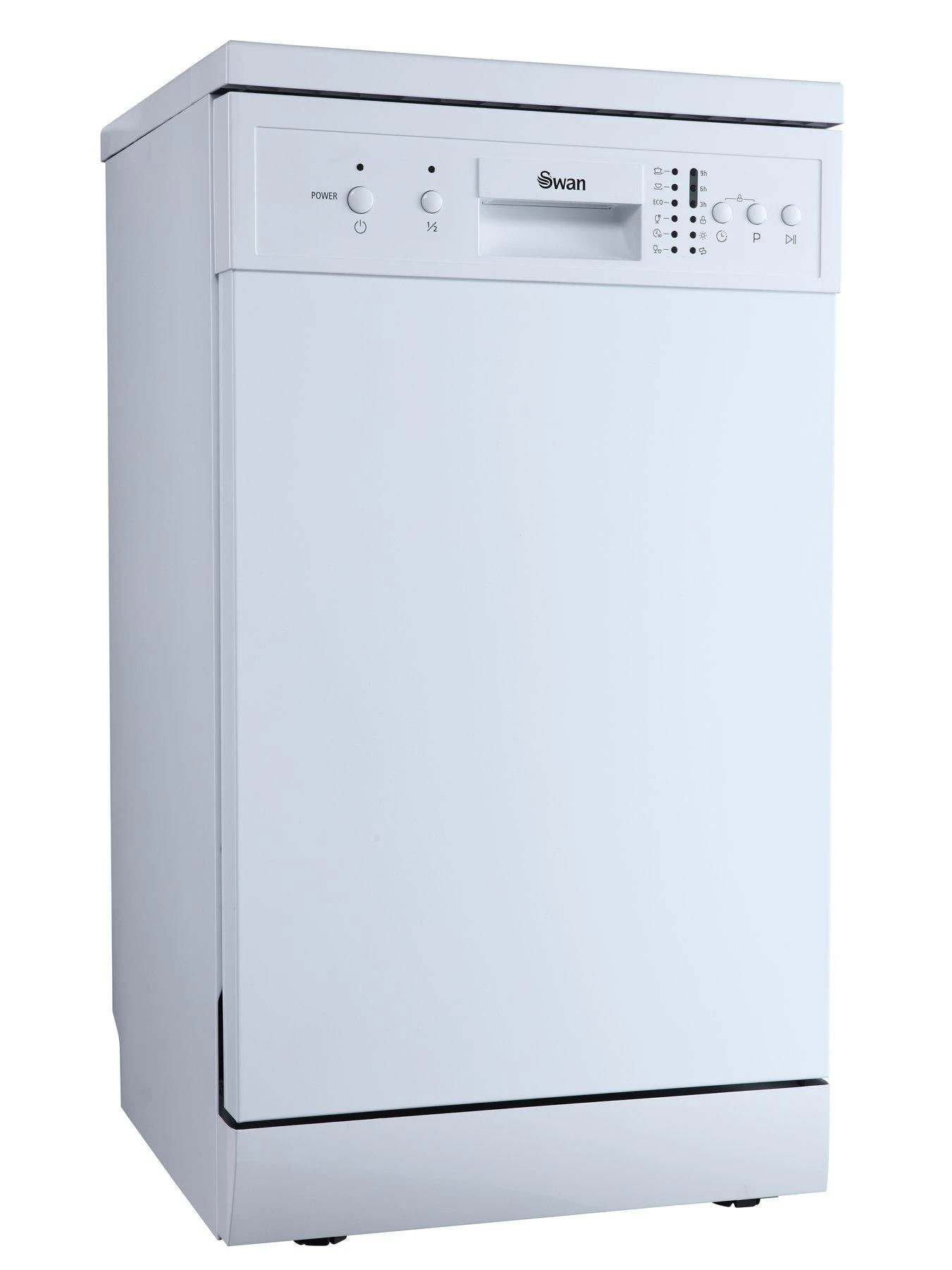 Swan SDW751140W 9-Place Slimline Dishwasher - White - Image 4