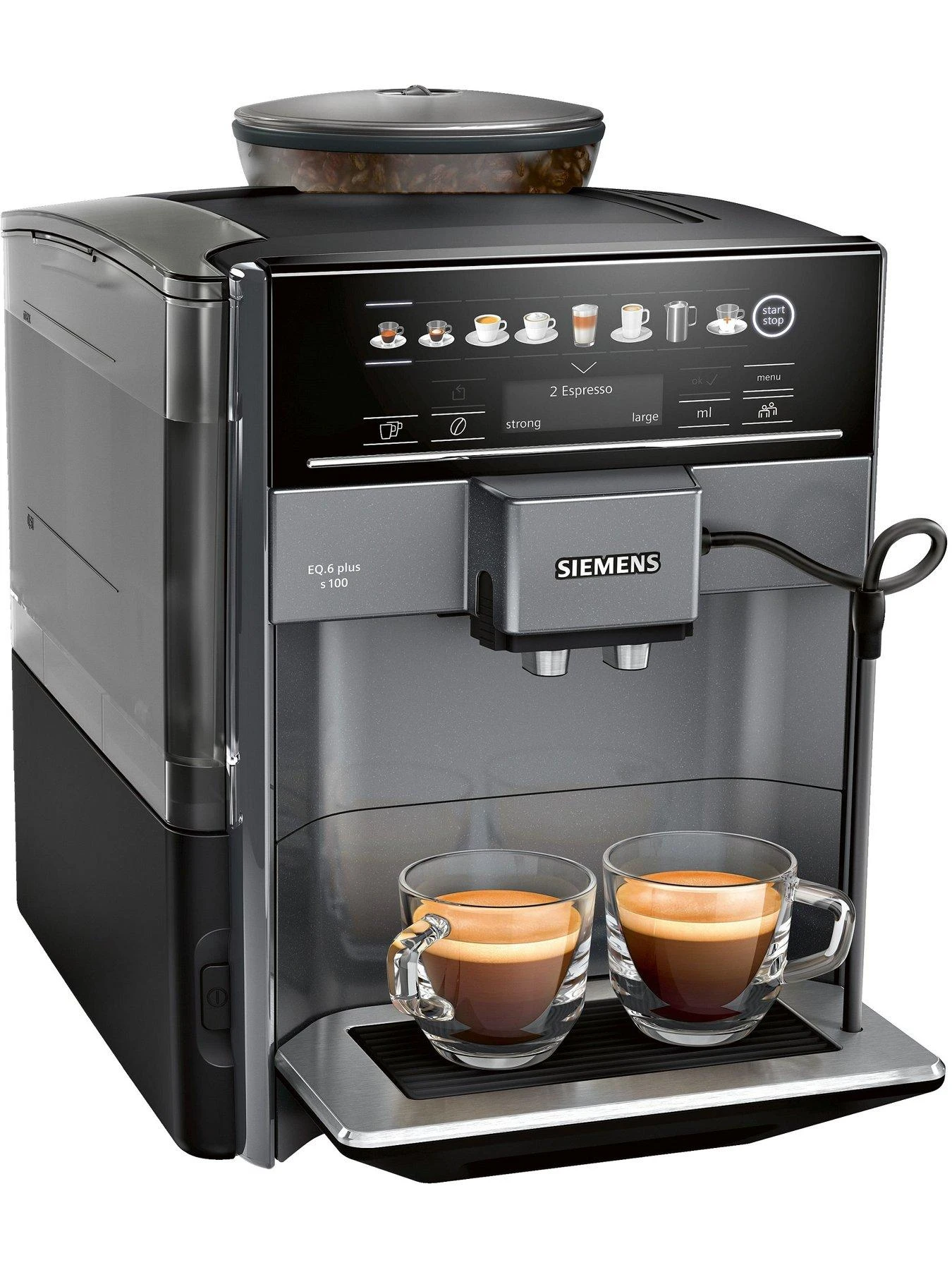 Siemens TE651209GB EQ6 Bean To Cup Coffee Machine - Image 2