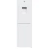Hoover HOCT3L517FWWK 55cm Wide 50/50 Freestanding Low Frost Fridge Freezer With Water Dispenser - White